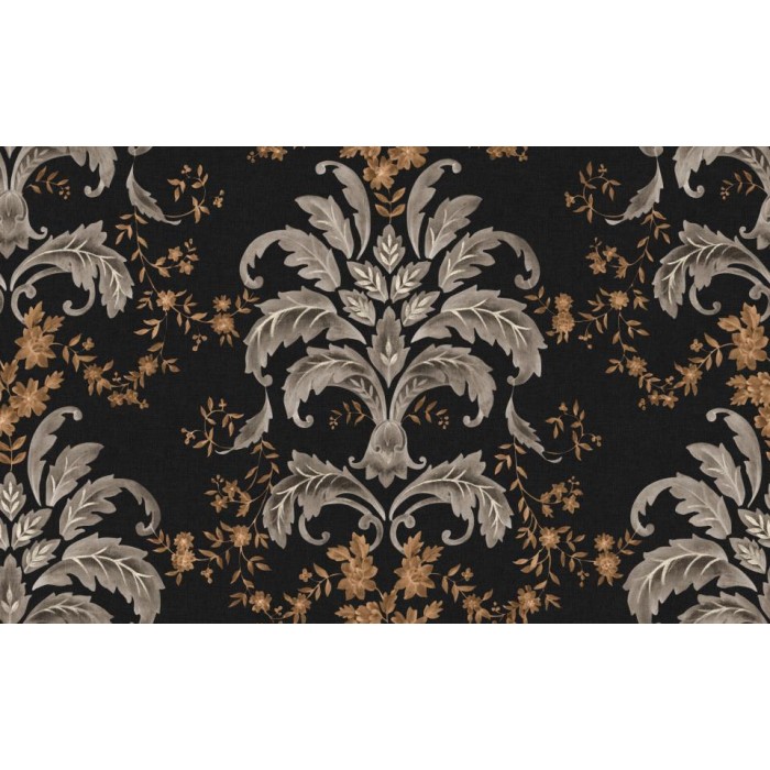 PAPEL PINTADO COORDONNE DAMASKUS FRENCH ONYX