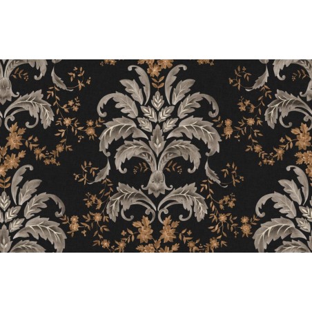 PAPEL PINTADO COORDONNE DAMASKUS FRENCH ONYX