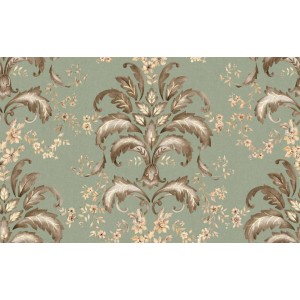 PAPEL PINTADO COORDONNE DAMASKUS FRENCH SAGE