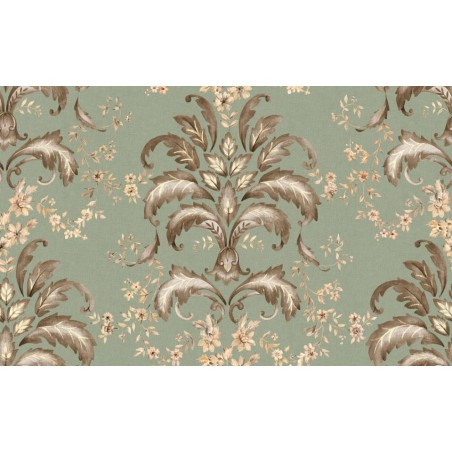 PAPEL PINTADO COORDONNE DAMASKUS FRENCH SAGE
