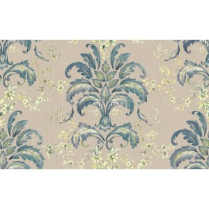 PAPEL PINTADO COORDONNE DAMASKUS FRENCH SAPPHIRE