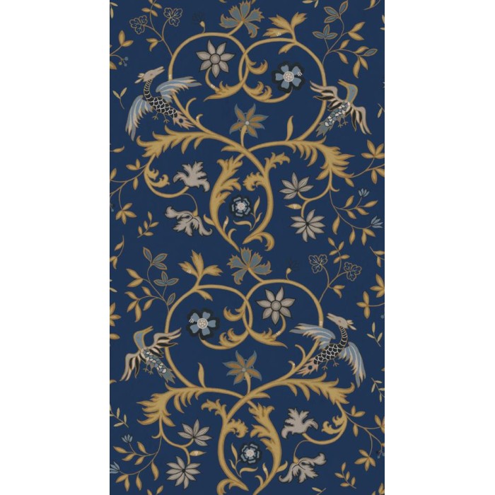 PAPEL PINTADO COORDONNE DAMASKUS ANTWERP SAPPHIRE