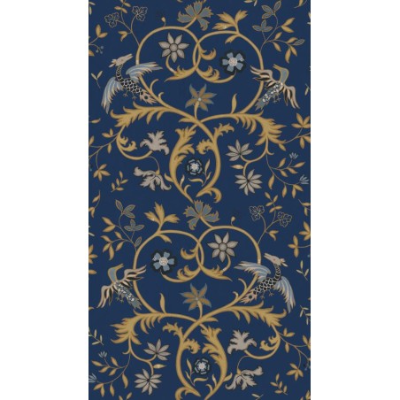 PAPEL PINTADO COORDONNE DAMASKUS ANTWERP SAPPHIRE