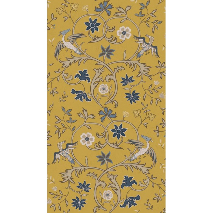 PAPEL PINTADO COORDONNE DAMASKUS ANTWERP MUSTARD