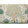 MURAL COORDONNE DAMASKUS VARANAIS TREE STONE 