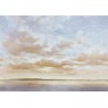 MURAL COORDONNE DAMASKUS CUMULUS CLOUDS SAPPHIRE