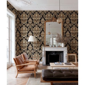 PAPEL PINTADO COORDONNE DAMASKUS VENETIAN ONYX