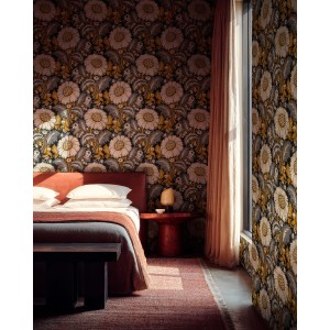PAPEL PINTADO COORDONNE DAMASKUS DAMASK ONYX