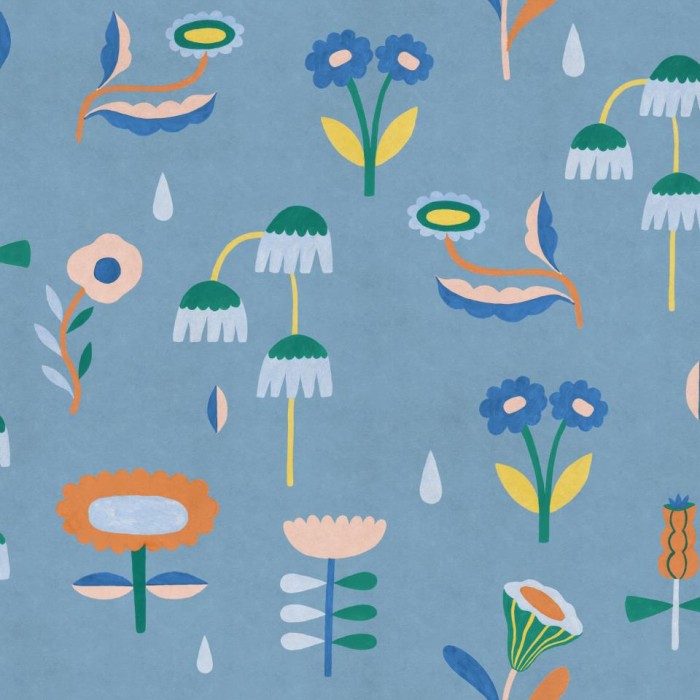 PAPEL PINTADO COORDONNE BB KIDS LUSH INDIGO