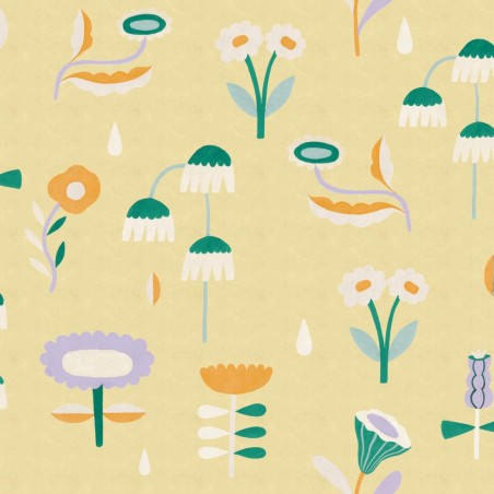 PAPEL PINTADO COORDONNE BB KIDS LUSH BUTTERCREAM