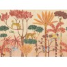MURAL COORDONNE BB KIDS WILDWOOD PEACH