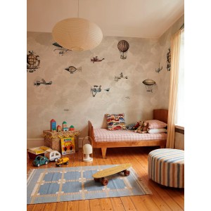 MURAL COORDONNE BB KIDS RACE NATURAL