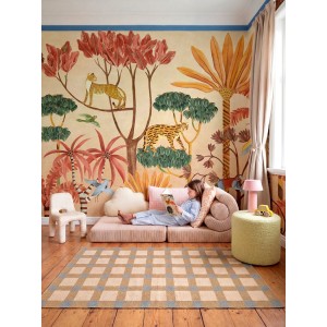 MURAL COORDONNE BB KIDS WILDWOOD PEACH