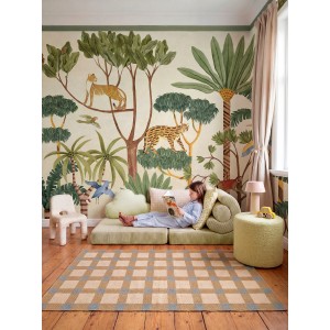 MURAL COORDONNE BB KIDS WILDWOOD EMERALD