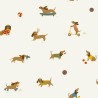 PAPEL PINTADO CASELIO HAPPY KIDS CLUB TECKEL BL