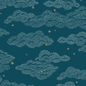 PAPEL PINTADO CASELIO HAPPY KIDS LITTLE SKY AZ/DOR
