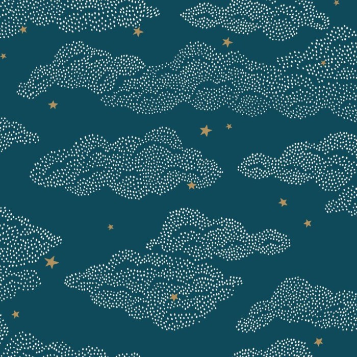 PAPEL PINTADO CASELIO HAPPY KIDS LITTLE SKY AZ/DOR