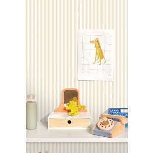 PAPEL PINTADO CASELIO HAPPY KIDS MARSHMALLOW BEIGE