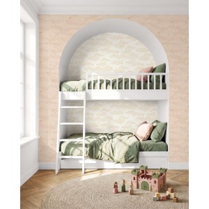 PAPEL PINTADO CASELIO HAPPY KIDS LITTLE SKY NUDE