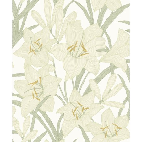PAPEL PINTADO CASADECO LE BEAU JARDIN CLAIR MANZAN