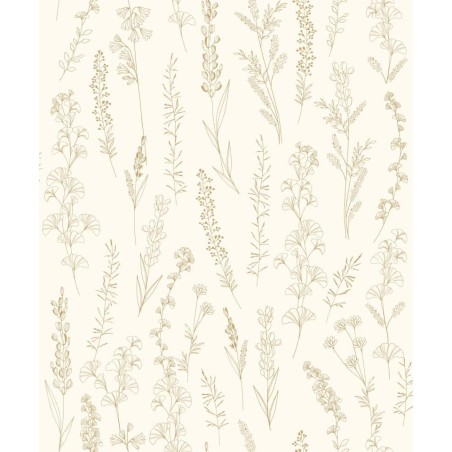 PAPEL PINTADO CASADECO LE BEAU JARDIN CARNET BL/MA