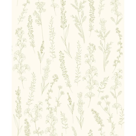 PAPEL PINTADO CASADECO LE BEAU JARDIN CARNET BL/VE