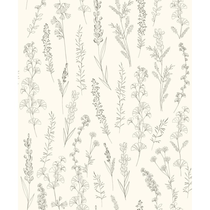 PAPEL PINTADO CASADECO LE BEAU JARDIN CARNET BL/NE