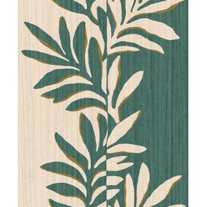 PAPEL PINTADO CASAMANCE LANZEA RAMA VER/BEIG