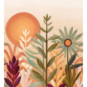 MURAL CASAMANCE LANZEA JARDIN DE CACTUS AM/VER