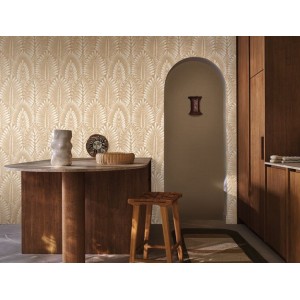 PAPEL PINTADO CASAMANCE LANZEA TISARO CAMEL