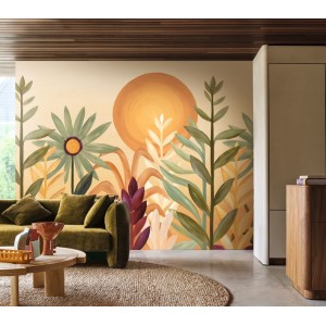 MURAL CASAMANCE LANZEA JARDIN DE CACTUS AM/VER