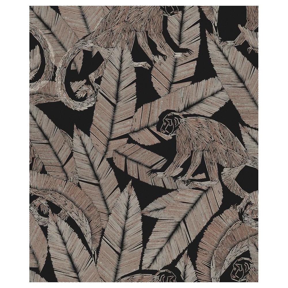 PAPEL PINTADO KHROMA TRIBUTE MONKEY NIGHT NEG/DOR