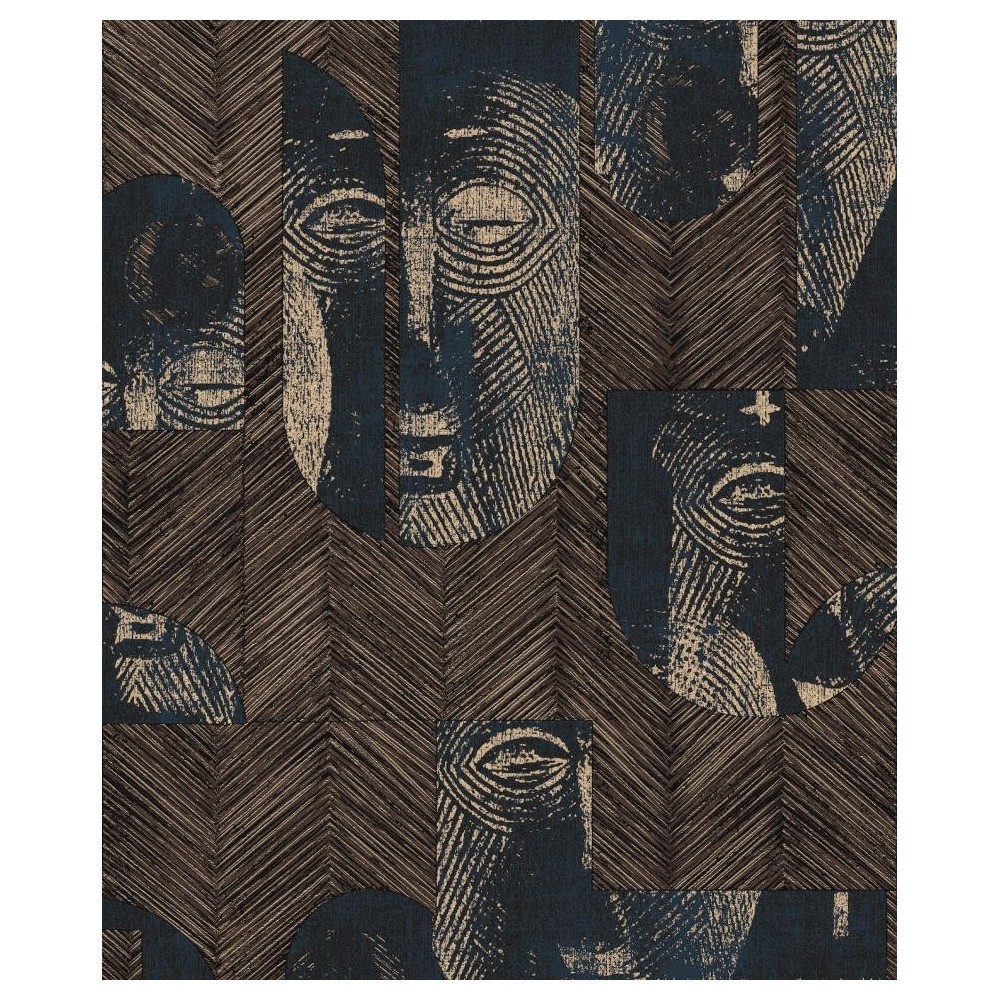 PAPEL PINTADO KHROMA TRIBUTE MASK AZ/DOR