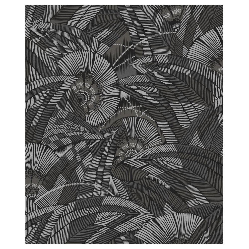 PAPEL PINTADO KHROMA TRIBUTE BALI NEG/PLAT