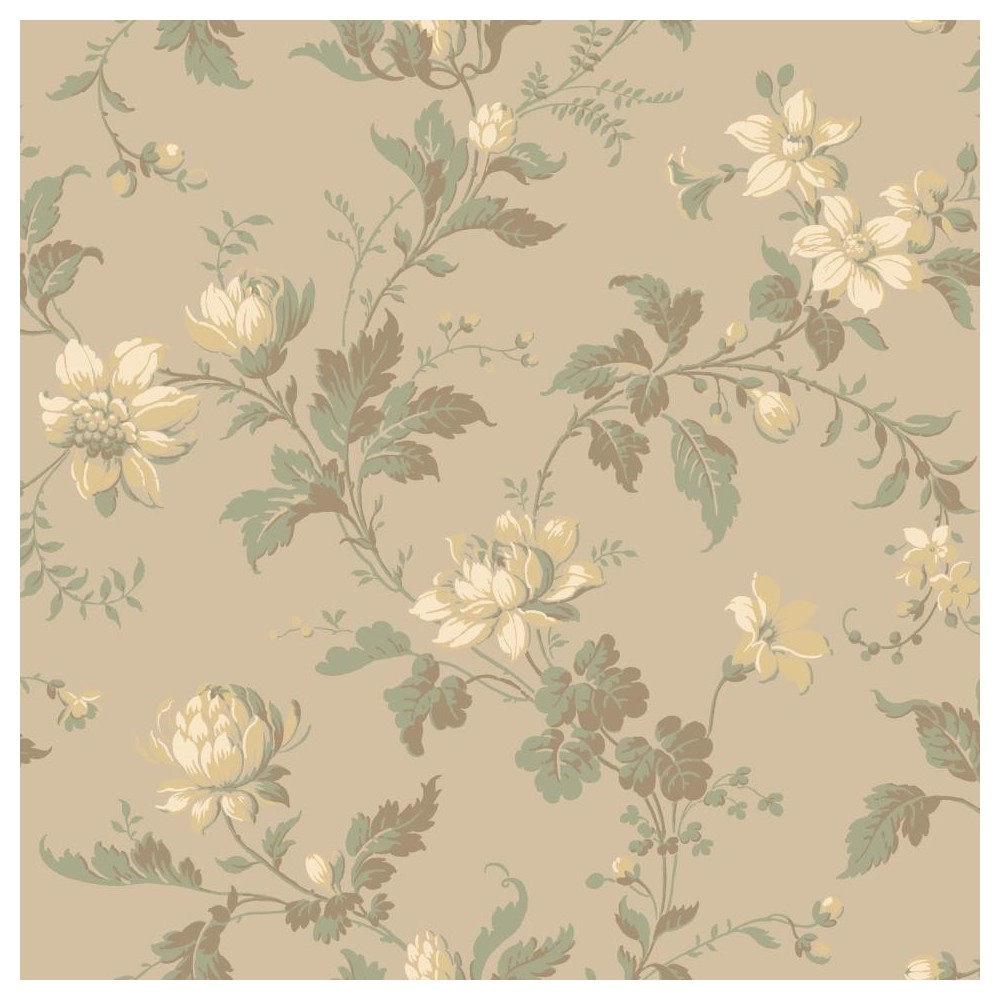 PAPEL PINTADO BORAS ANNO BLOMSLINGA MAR/VER