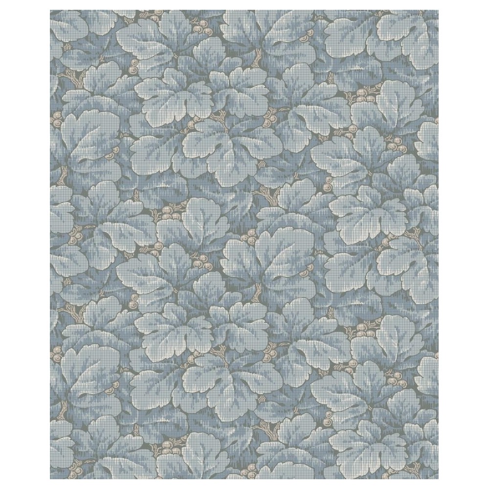 PAPEL PINTADO BORAS ANNO WALDEMAR AZUL