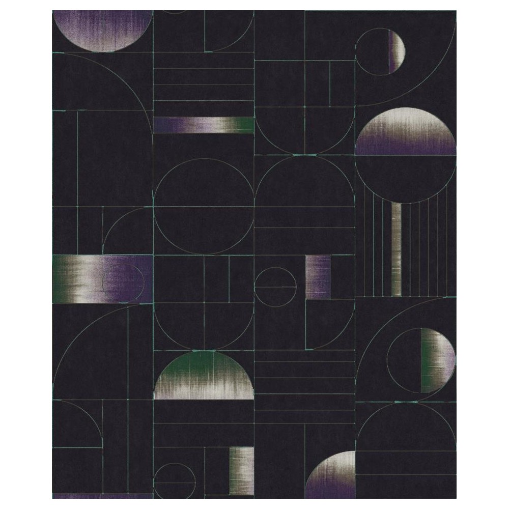 PAPEL PINTADO KHROMA PRISMA ECLIPSE AZUL/MORADO