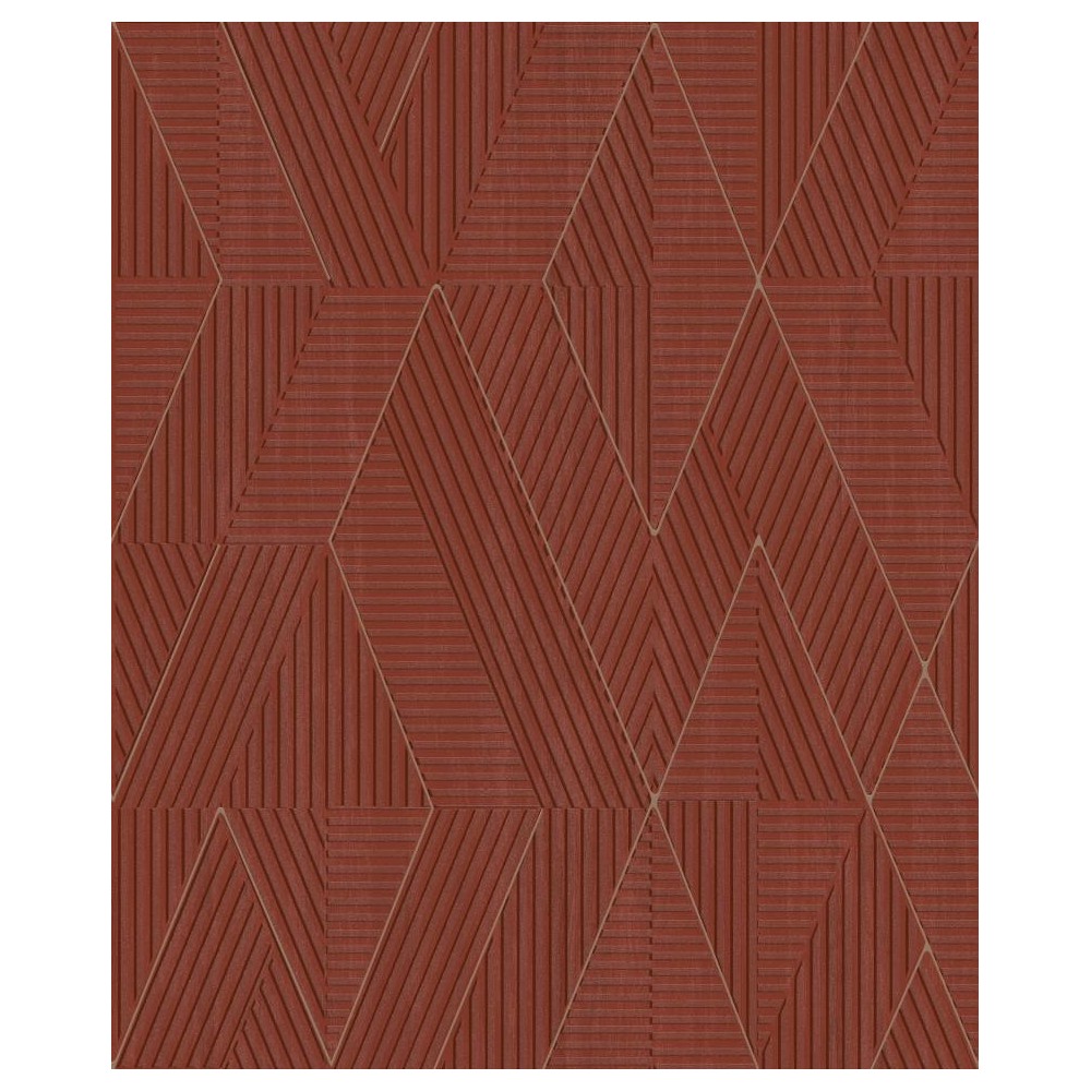 PAPEL PINTADO KHROMA PRISMA BARITE ROJO/MARRON