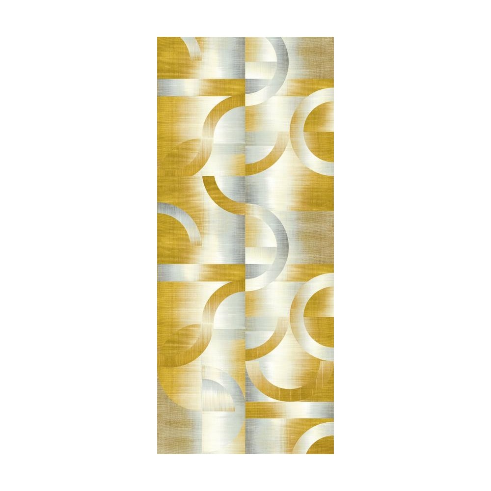 MURAL KHROMA PRISMA LEONARDO AMARILLO/METAL Nº1