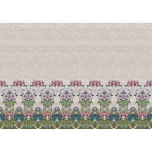 MURAL COORDONNE 40AN ELENA REIG BLAN/VERD/AZUL/MAL