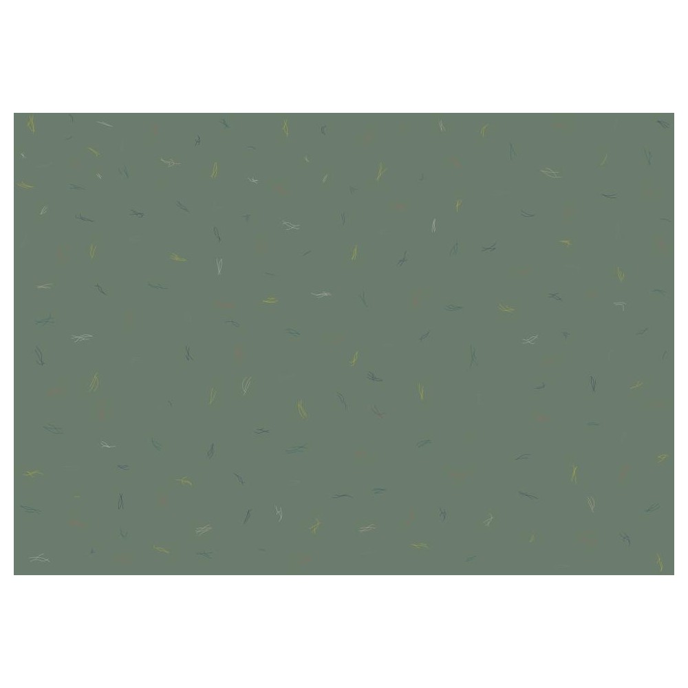 MURAL COORDONNE 40AN DALMAS VERDE/ROSA/AZUL