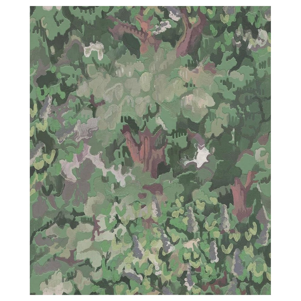 PAPEL PINTADO COORDONNE MAXIMALISM FORET VERD/MALV