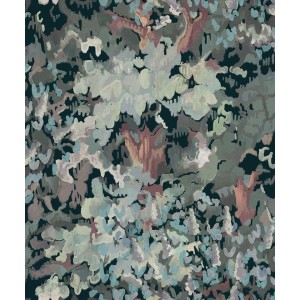 PAPEL PINTADO COORDONNE MAXIMALISM FORET NEG/VERD