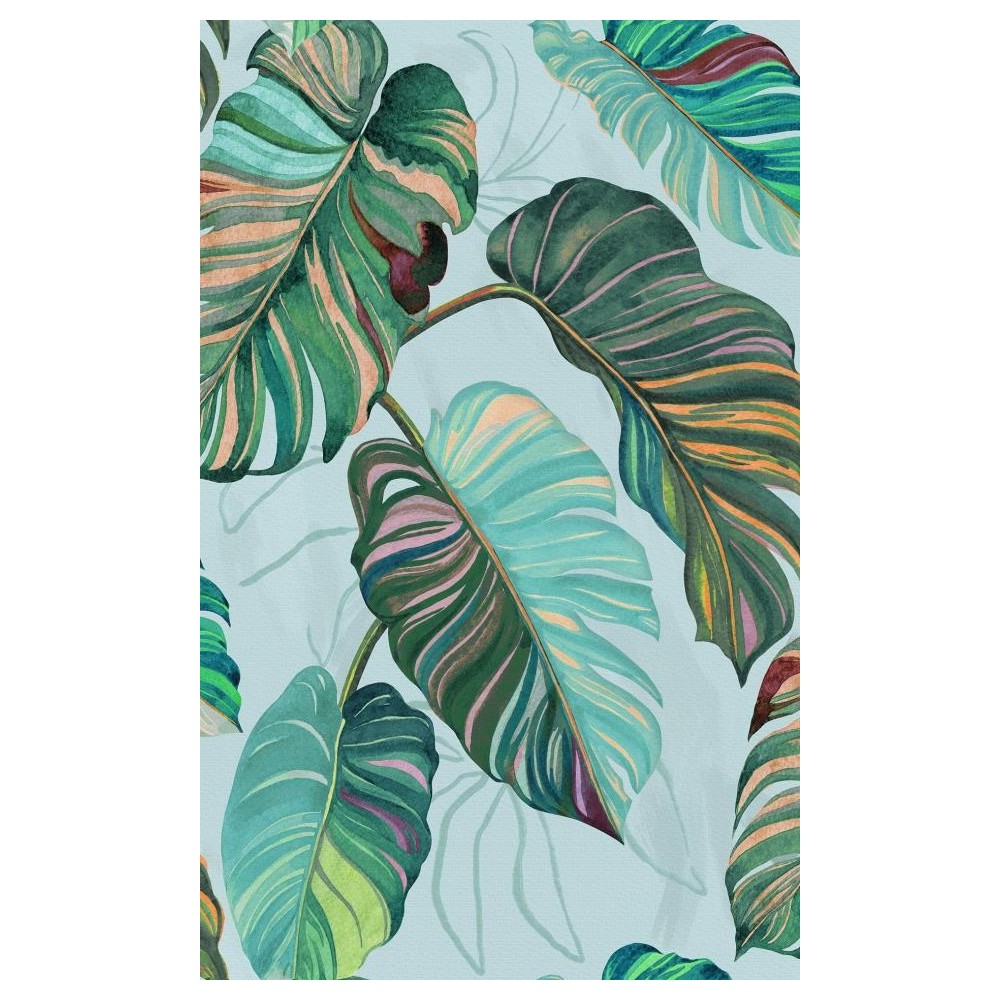 PAPEL PINTADO COORDONNE WANDER CARIOCA VERD/NEG/RO