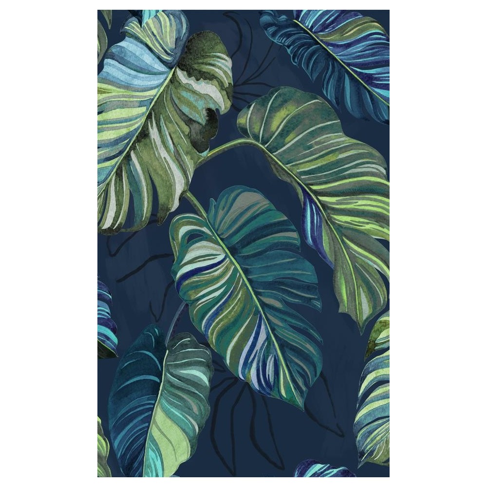 PAPEL PINTADO COORDONNE WANDER CARIOCA AZUL/VERDE