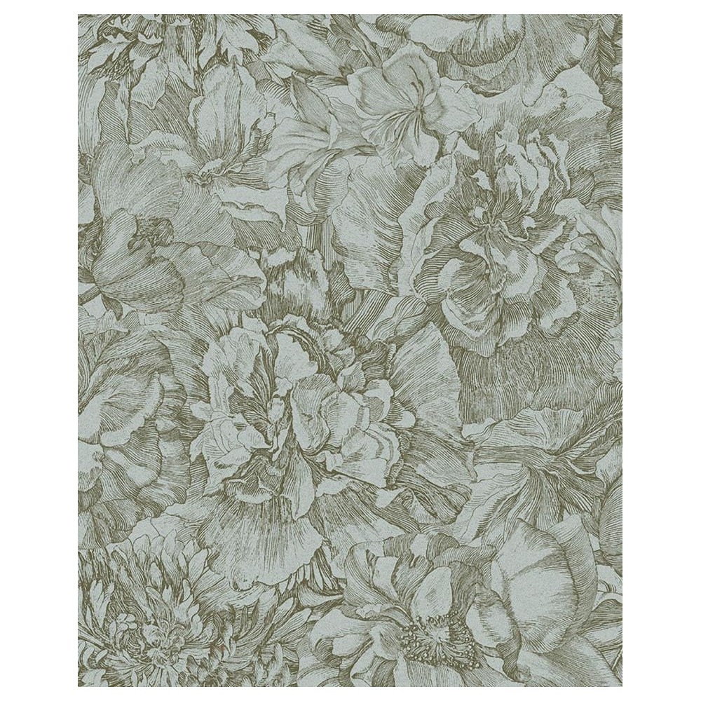 PAPEL PINTADO EIJFFINGER MUSEUM GRIS/VERDE