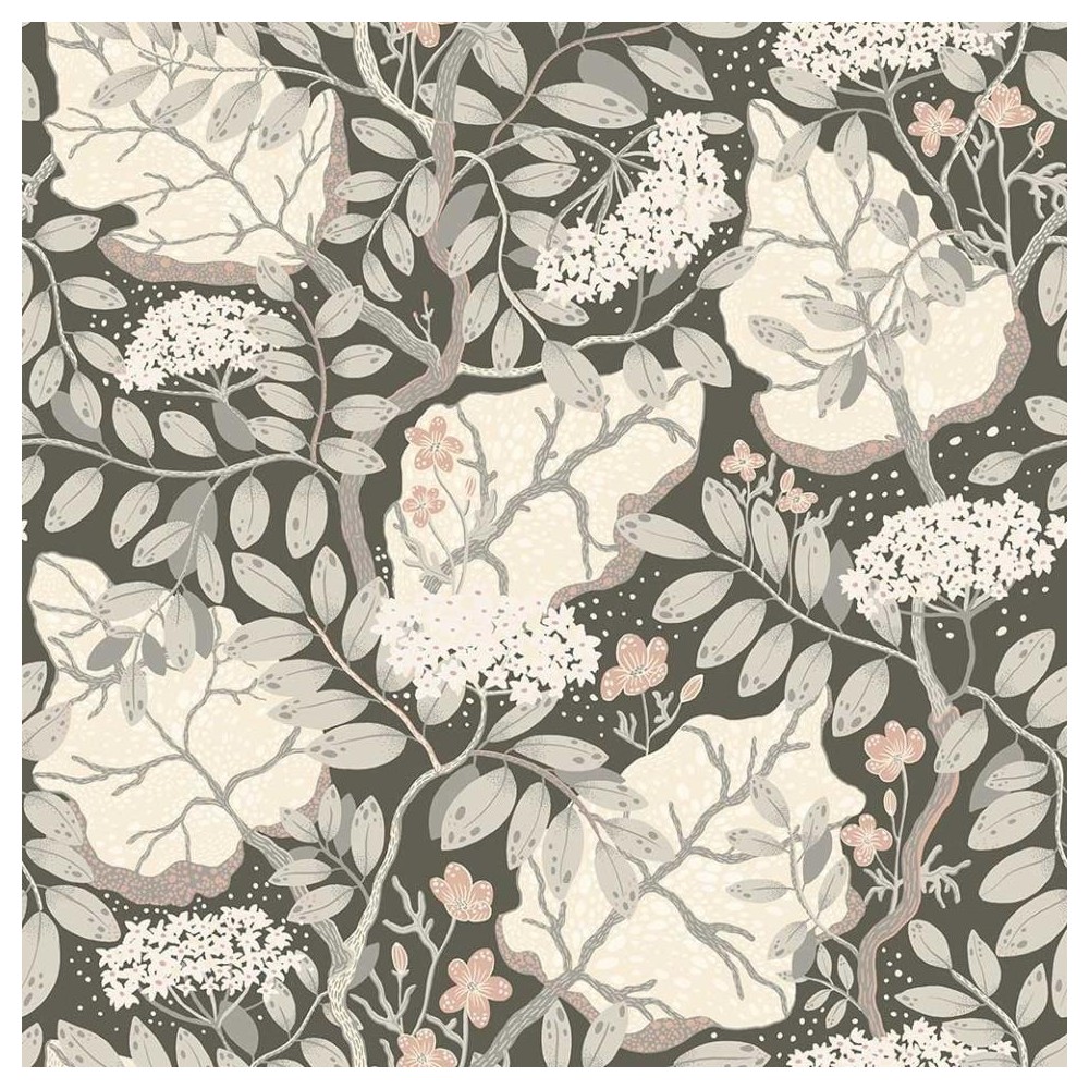 PAPEL PINTADO TRES TINTAS LINA ULLA-BRITT MAR/CREM