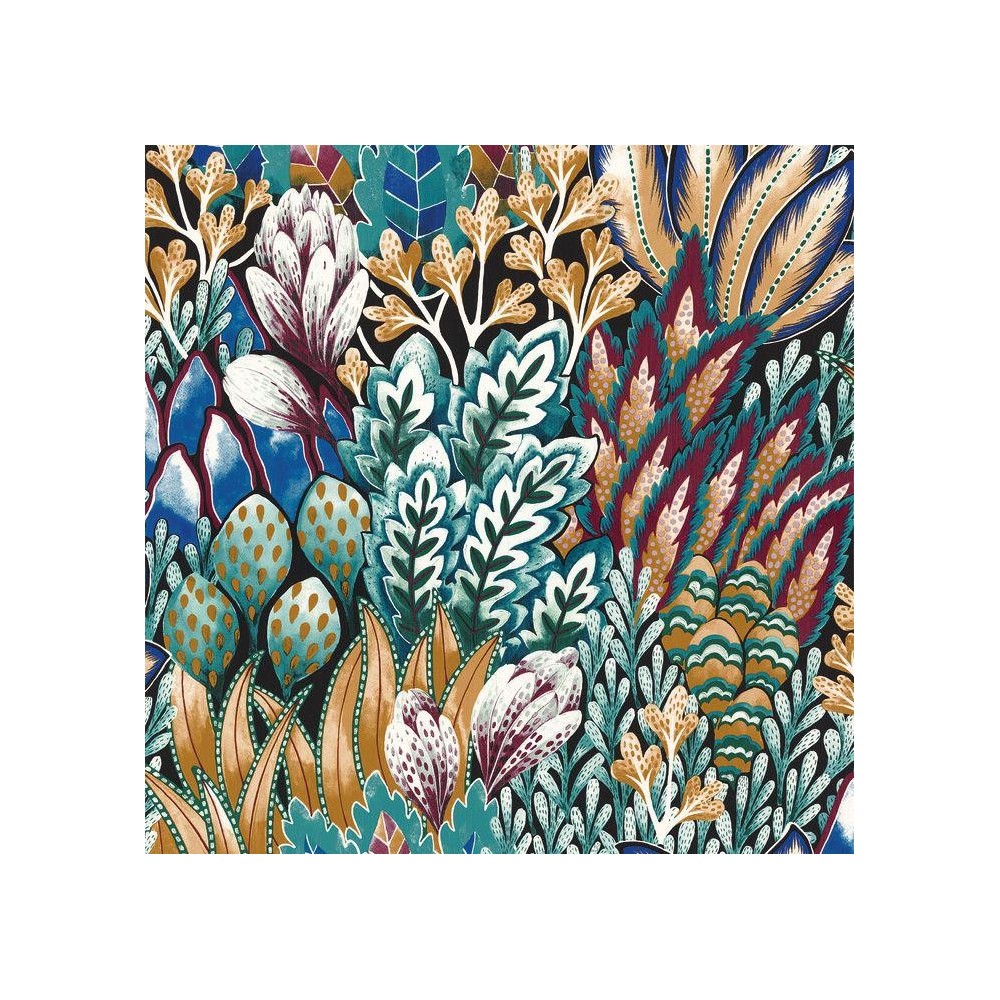 PAPEL PINTADO CASAMANCE KARABANE AVICENNIA OC/VERD