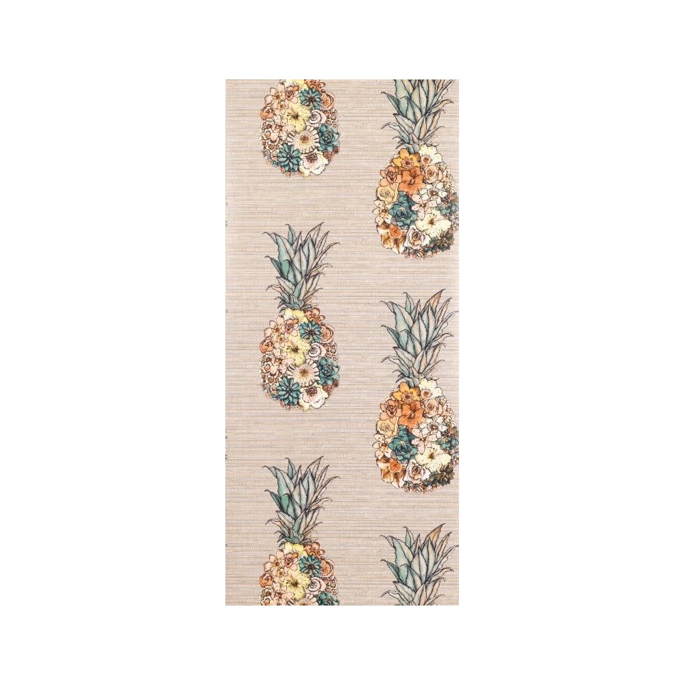 PAPEL PINTADO WILLIAMSON DEYA ANANAS TERRACOTTA/VE