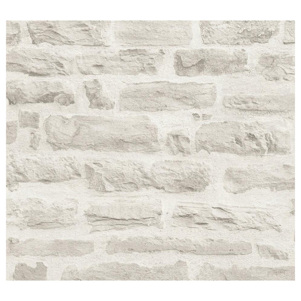 PAPEL PINTADO DISBAR ELEMENTS QUARRY GRIS/BLANCO